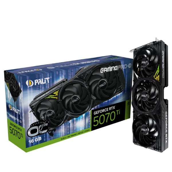 Imagen de Tarjeta Palit Geforce Rtx 5070ti Gamingpro-s 16gb
