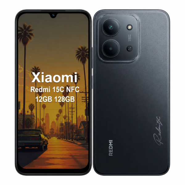 Imagen de Xiaomi Redmi 15C NFC 12GB 128GB 120Hz Cargador Funda