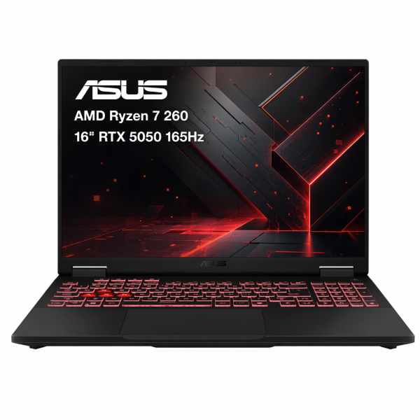 Imagen de Notebook Gamer Asus TUF A16 Ryzen 7 260 16GB 512GB RTX 5050