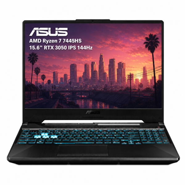 Imagen de Notebook Gamer Asus AMD Ryzen 7 RTX 3050 16GB 512GB TUF A15