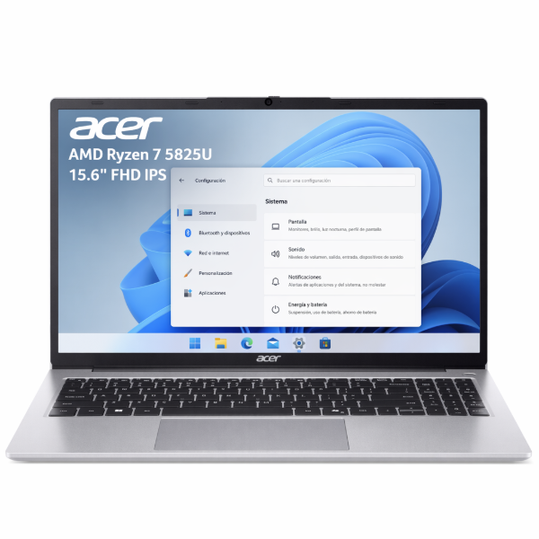 Imagen de Notebook Acer Aspire Lite AMD Ryzen 7 5825U 16GB 512GB SSD