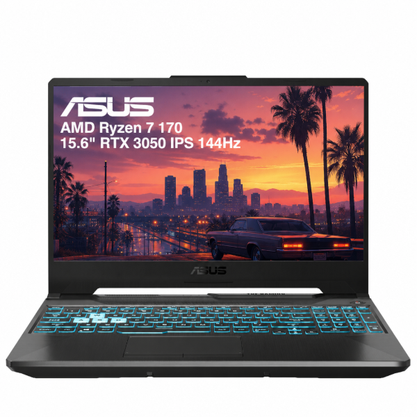Imagen de Notebook Gamer Asus TUF A15 RTX3050 Ryzen 7 512GB 16GB 144Hz